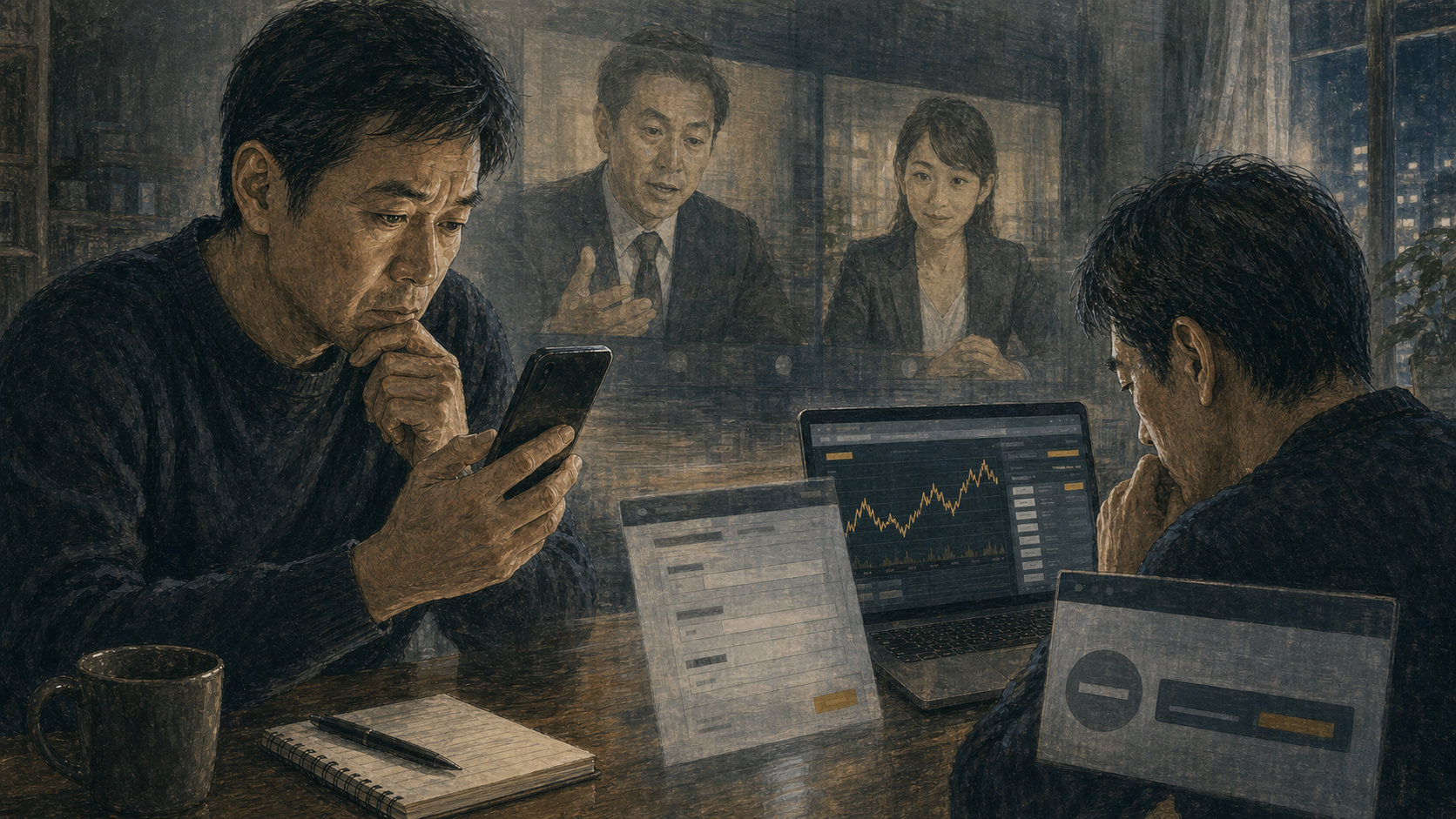 SNSでの接触から先生とアシスタント、金取引サイト、追加請求へ進む流れ